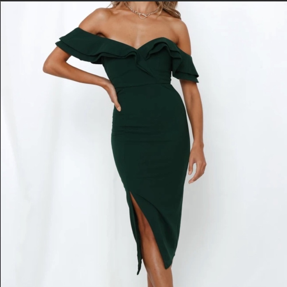 Hello Molly Tokyo Rose Midi Dress